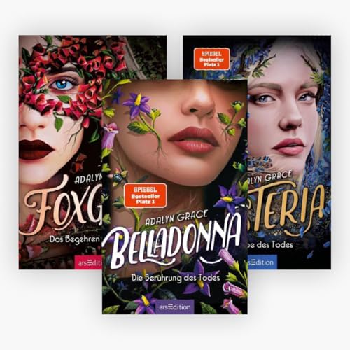 Die Belladonna-Reihe Band 1-3 plus 1 exklusives Postkartenset