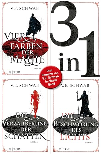 Shades of Magic: Die komplette Trilogie in einem Band, mit Farbschnitt und Bonusmaterial.