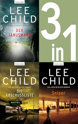 Jack Reacher Band 7-9: - Der Janusmann / Die Abschussliste / Sniper: Drei Romane in einem Band (Jack-Reacher-Bundles 3)