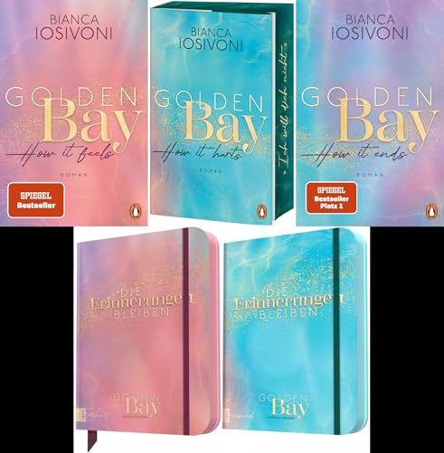 Die Golden Bay-Reihe Band 1-3 + Journal + 1 exklusives Postkartenset