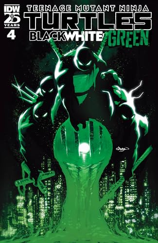 Teenage Mutant Ninja Turtles: Black, White, and Green #4