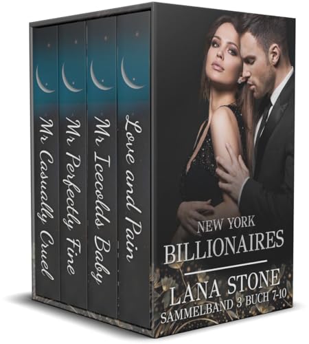 New York Billionaires: Buch 7-10 der Milliardär Liebesromane (New York Billionaires Sammelband 3)