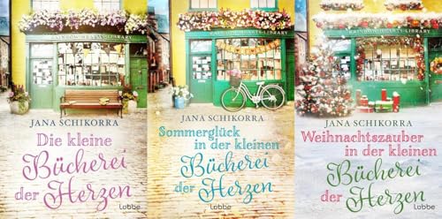 Die kleine Bücherei der Herzen Band 1-3 plus 1 exklusives Postkartenset