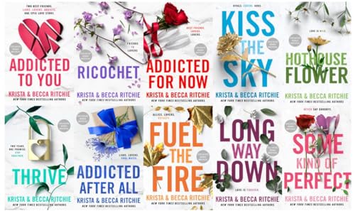 ADDICTED Series by Krista & Becca Ritchie Complete 10 Book Set