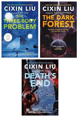 The Three-Body Problem Series 3 Books Set – The Three-Body Problem, The Dark Forest, and Death's End