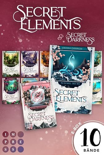 Secret Elements: Alle Bände aus der magischen Secret Elements-Welt in einer E-Box!: Spüre die Macht der Elemente und werde zur Agentin der Anderswelt