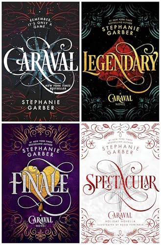Caraval Series 4 Books Set – Caraval, Legendary, Finale, and Spectacular