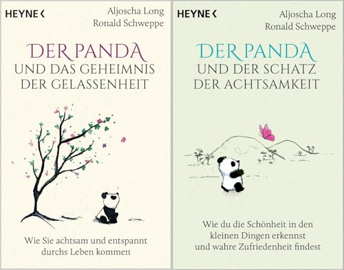 Der Panda und das Geheimnis der Gelassenheit + Der Panda und der Schatz der Achtsamkeit + 1 exklusives Postkartenset
