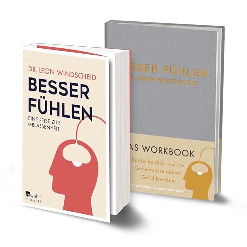 2er Set: Besser fühlen - Eine Reise zur Gelassenheit (Spiegel-Bestseller Platz 1) & das Workbook Entdecke dich und die Geheimnisse deiner Gefühlswelten, inkl. limited edition Lesezeichen