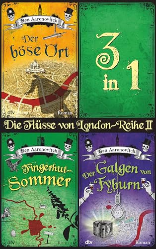 Die Flüsse von London-Reihe II: Die Fälle vier bis sechs in einem eBook | »Liest sich wie Harry Potter auf Speed.« Brigitte (Die Flüsse-von-London-Reihe (Peter Grant))
