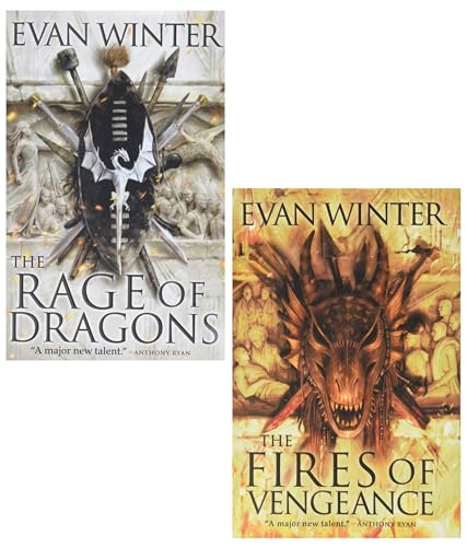 The Burning Series 2 Books Set – The Rage of Dragons and The Fires of Vengeance