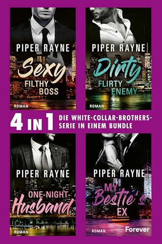 White Collar Brothers Bände 1-4: Sammelband | Vier Bände der Queens of Sexy Romance in einem Bundle!