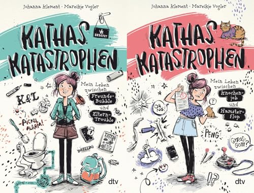 Die Kathas-Katastrophen-Reihe Band 1+2 plus 1 exklusives Postkartenset