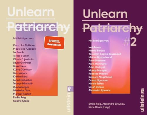 Unlearn Patriarchy Band 1+2 plus 1 exklusives Postkartenset