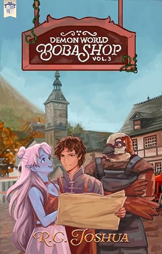 Demon World Boba Shop Book 3: A Cozy Fantasy LitRPG Series