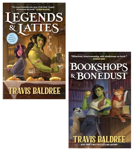 Legends & Lattes Series 2 Books Set - Legends & Lattes and Bookshops & Bonedust