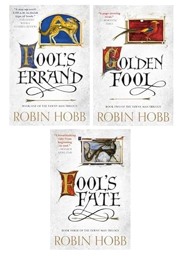 Tawny Man Trilogy Series 3 Books Set By Robin Hobb - Fool's Errand, Golden Fool, Fool's Fate