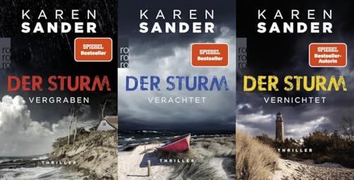 Der Sturm Band 1-3 plus 1 exklusives Postkartenset