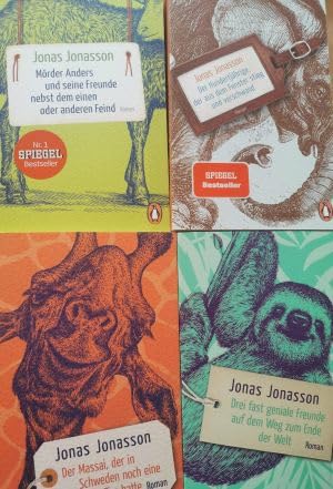 Mörder Anders und seine Freunde nebst dem einen oder anderen Feind - Der Hundertjährige, der aus dem Fenster stieg und verschwand - Der Massai, der in Schweden noch eine Rechnung offen hatte - Dre ...