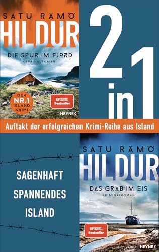 Die Hildur-Reihe Band 1-2: Die Spur im Fjord/ Das Grab im Eis (2in1-Bundle) Die Nr. 1 Bestseller-Reihe aus Island. 2 Krimis in einem Band: Roman