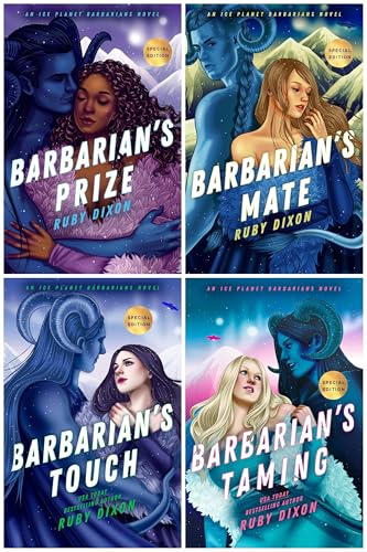 Ice Planet Barbarians Series Books Set II (Book 5 - Book 8) Barbarian's Prize, Barbarian's Mate, Barbarian's Touch, and Barbarian's Taming