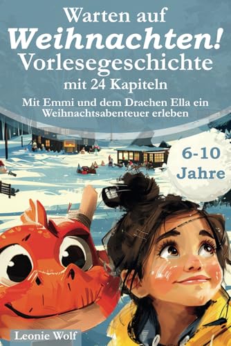 Warten auf Weihnachten! Vorlesegeschichte mit 24 Kapiteln – Mit Emmi und dem Drachen Ella ein Weihnachtsabenteuer erleben