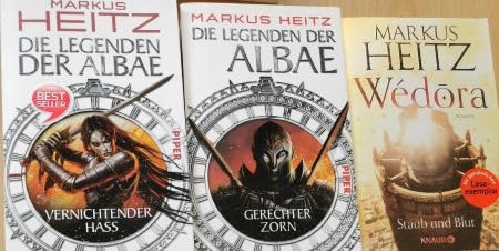 Die Legenden der Albae: Die Legenden der Albae: Gerechter Zorn Vernichtender Hass - Wédora – Staub und Blut: Roman