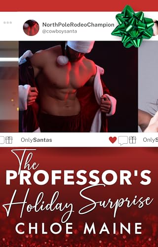 The Professor's Holiday Surprise (Cam Show Crush Book 1)