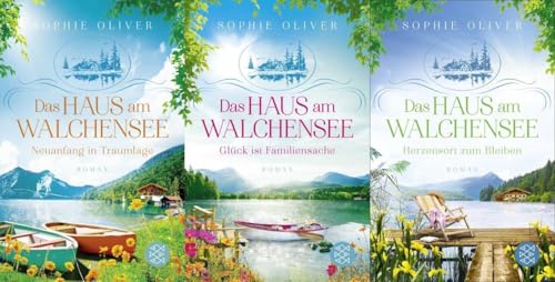 Das Haus am Walchensee Band 1-3 plus 1 exklusives Postkartenset