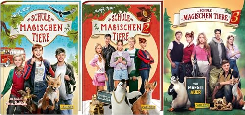 Die Schule der magischen Tiere - Filmbücher Band 1-3 plus 1 exklusives Postkartenset