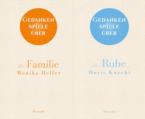 Gedankenspiele: ...über die Familie + ...über die Ruhe + 1 exklusives Postkartenset