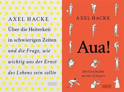 2 schöne Bücher von Axel Hacke im Set + 1 exklusives Postkartenset