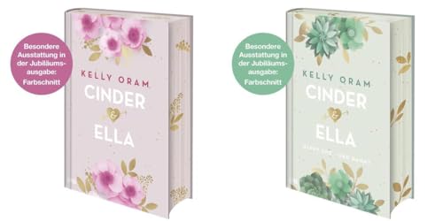 Die Cinder und Ella-Reihe Band 1+2 plus 1 exklusives Postkartenset