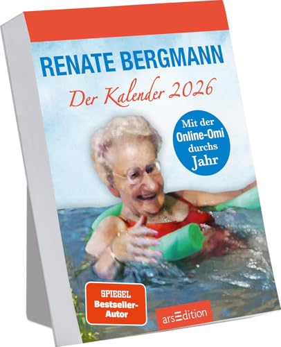 Abreißkalender Renate Bergmann – Der Kalender 2026: Lustiger Tageskalender der Twitter-Oma für 2026, zum Aufstellen