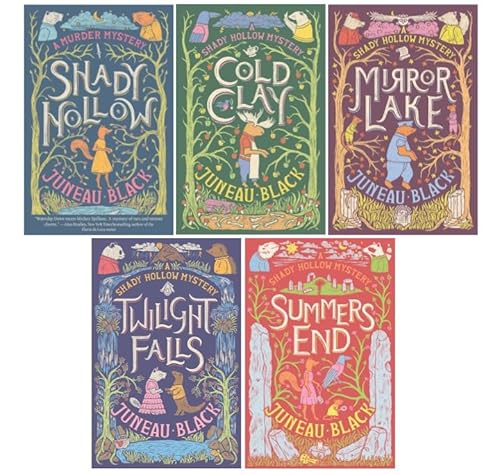 A Shady Hollow Mystery Series 5 Books Set (Shady Hollow, Cold Clay, Mirror Lake, Twilight Falls, Summers End)
