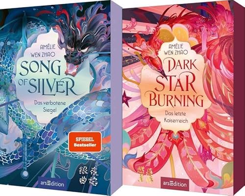 Die Song of Silver-Reihe Band 1+2 plus 1 exklusives Postkartenset