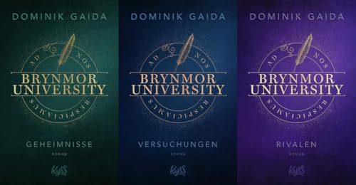Die Brynmor University-Reihe Band 1-3 plus 1 exklusives Postkartenset