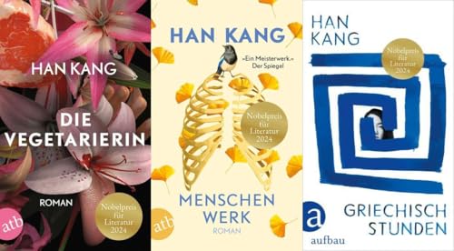 Die Vegetarierin / Menschenwerk / Griechischstunden + 1 exklusives Postkartenset