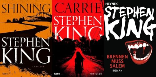 Shining / Carrie / Brennen muss Salem + 1 exklusives Postkartenset