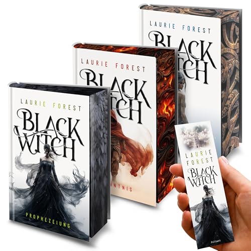 Black Witch Buchreihe (Band 1-3) – Epische Bestseller-Serie der NY Times & USA Today: Black Witch, Erkenntnis, Rebellion + exklusives Lesezeichen – Fantasy Abenteuer