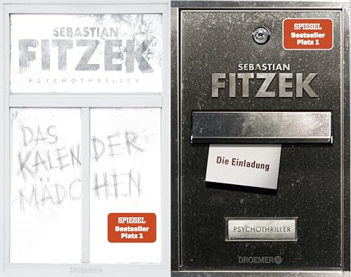 Sebastian Fitzek im SET - Das Kalendermädchen + Die Einladung plus 3 extra Lesezeichen [Product Bundle] Sebastian Fitzek