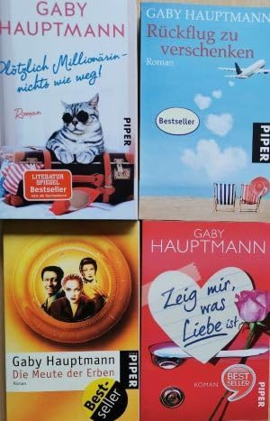 Plötzlich Millionärin – nichts wie weg! - Rückflug zu verschenken - Die Meute der Erben - Zeig mir, was Liebe ist: Roman