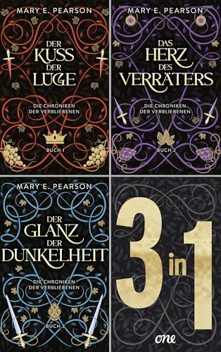 Die Chroniken der Verbliebenen 1-3: Der Kuss der Lüge / Das Herz des Verräters / Der Glanz der Dunkelheit: Hochemotionale Romantasy-Trilogie in einem Band