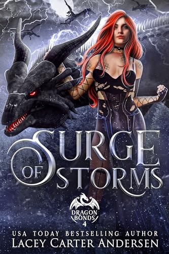Surge of Storms: A Paranormal Reverse Harem Romance (Dragon Bonds Book 4)