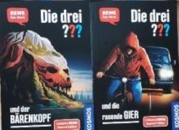 Die drei ??? : und der Bärenkopf - und die rassende Gier.
