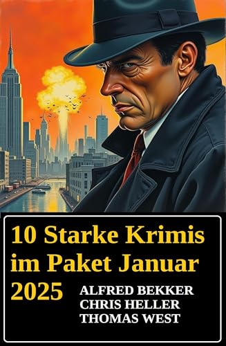 10 Starke Krimis im Paket Januar 2025