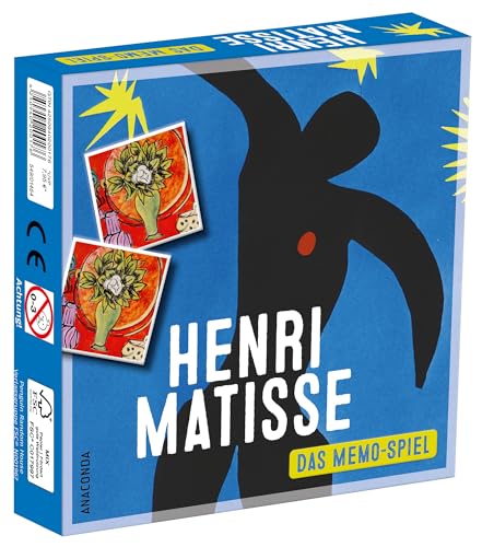 Henri Matisse – Memospiel: Memo-Spiel mit 40 Spielkarten im Spielkarton