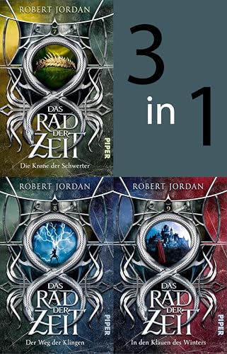 Bundle: Das Rad der Zeit 7 bis 9 (Das Rad der Zeit): Die Krone der Schwerter; Der Weg der Klingen; In den Klauen des Winters | Die Buch-Serie zur großen prime video-Serie »Wheel of Time« (WoT)!