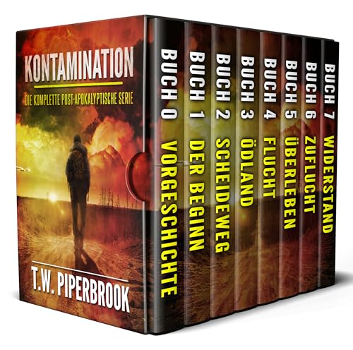 Kontamination: Die komplette post-apokalyptische Serie: (Bücher 0-7)