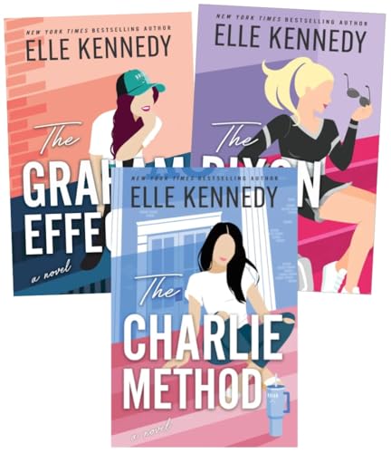 Campus Diaries Series 3 Books Set - The Graham Effect, The Dixon Rule, The Charlie Method
